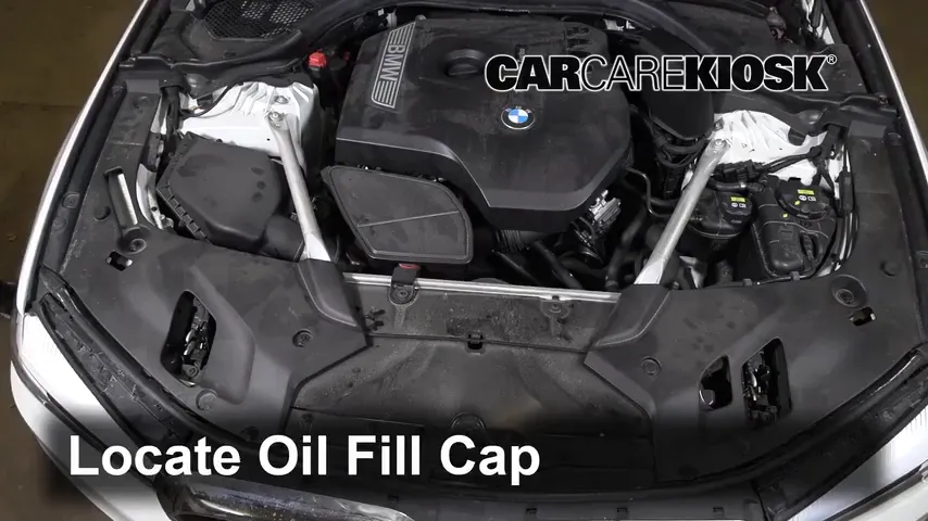 2019 BMW 530i 2.0L 4 Cyl. Turbo Oil Add Oil